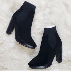 Rebecca Minkoff Dessey Platform Suede Boots